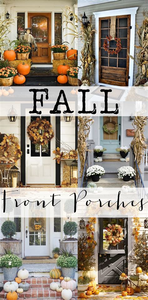 Fall Front Porches House Of Hargrove