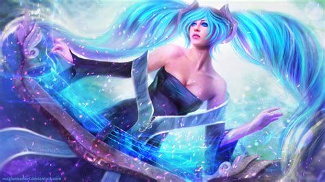 Sona League Of Legends Wallpapers Hd Wallpapers Id 13232