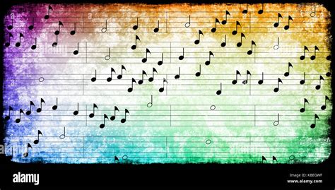 Music Theme Background As A Art Concept Stock Photo Alamy