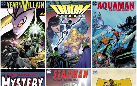 New Dc Comics Omnibuses For 2020 Include Starman Year Of The Villain