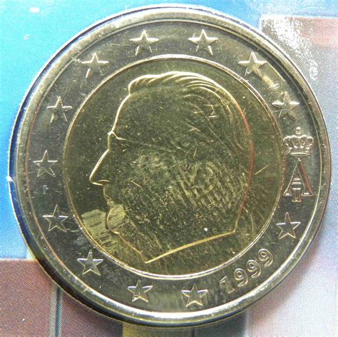 Belgien 2 Euro Münze 1999 Euro Muenzentv Der Online Euromünzen Katalog