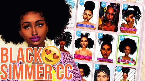 Custom Content Sites List For Black Sims And Simmers The Sims 4 Cc Youtube