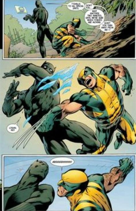 Black Panther Vs Wolverine Blackpanthervswolverine Wolverinevsblackpanther Wakanda