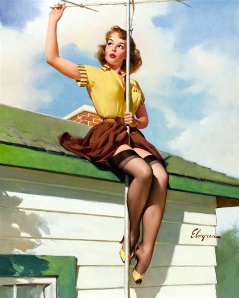 see vintage calendar girls and pin ups from the 40s and 50s plus meet artist gil elvgren click