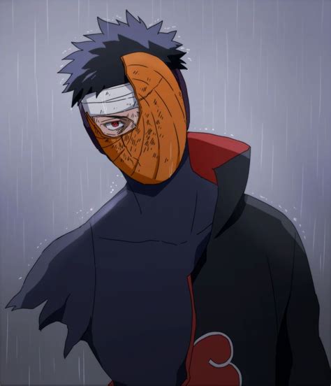 Tobi Naruto Obito Akatsuki Mask Tobimask Obitomask Anime Manga