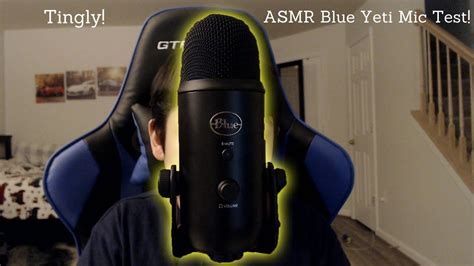 ASMR Blue Yeti Microphone Test Sleep Inducing Sounds YouTube
