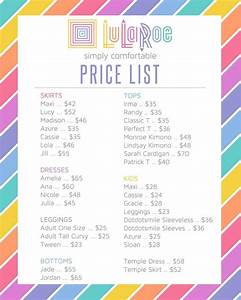 Lularoe Price List Lularoe Sizing Lularoe Business Lularoe Size Chart