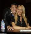 Pamela Anderson and ex Chuck Zito share a KISS in New York | Daily Mail ...