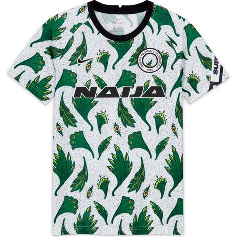 Click here to see the latest nigerian national squad matches, fixtures, results and more, including ratings for international games. Nigeria Pre-Match Shirt Junior 2020-2021 - Soccerfanshop.nl