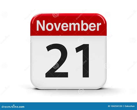 21st November Stock Illustration Illustration Of November 104254128