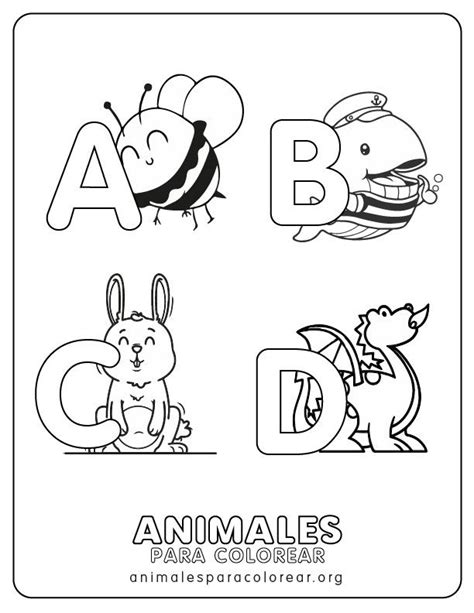 Detalle 32 Imagen Dibujos De Animales Para Imprimir Y Colorear