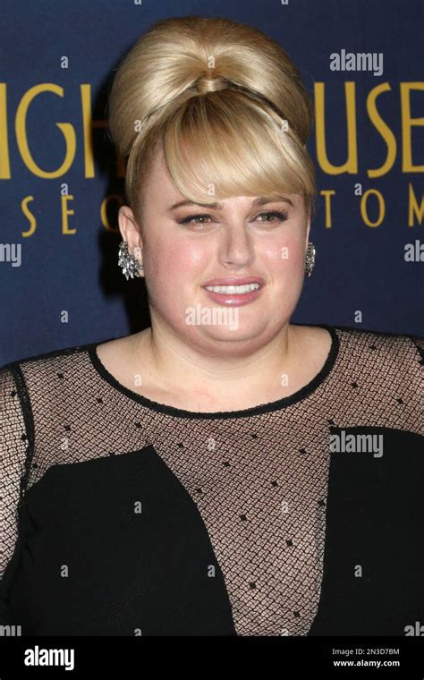 Rebel Wilson Attends The Premiere Of Night At The Museum Secret Of