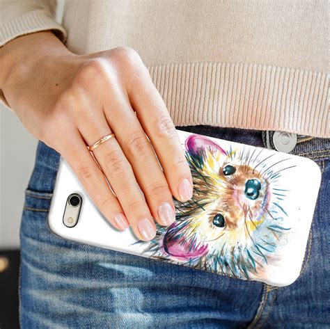 Inky Hedgehog Phone Case By Kate Moby
