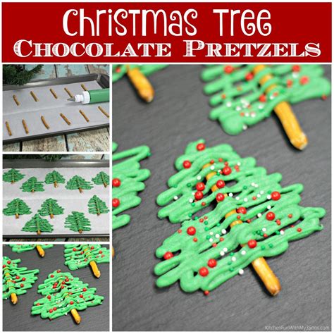 Chocolate Christmas Tree Pretzels Christmas Tree Chocolates