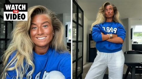 Tiktoker User Camilla Sørensen Mocked For Fake Tan Addiction Herald Sun