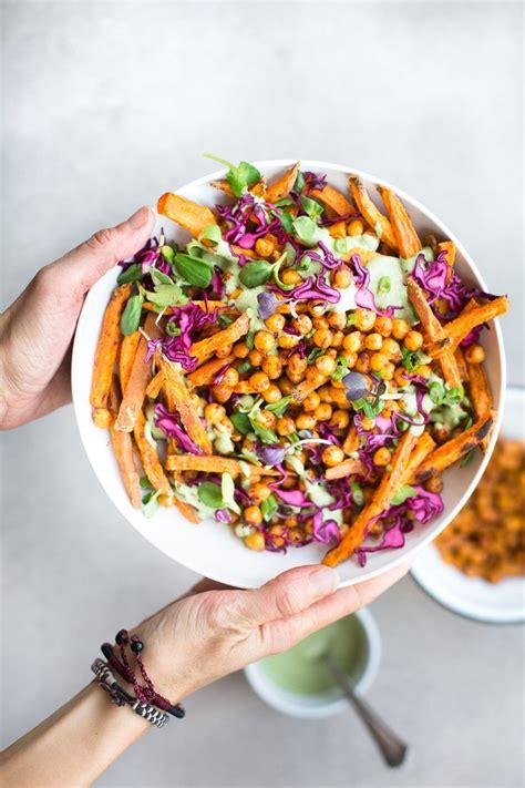 Maybe you would like to learn more about one of these? Loaded Sweet Potato Fries with Spicy Chickpeas & Green ...