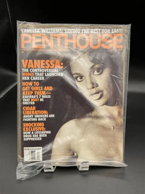 Penthouse Magazine Vanessa Williams April Vintage Excellent