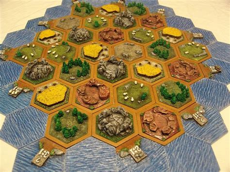 This year settlers of catan (now simply called catan) turns 20. READY to SHIP : 3D Settlers of Catan Tiles, handmade by ...