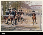 NAPOLEON im Jahre 1779 als "Nouveau" an der Militärschule zu Brienne ...