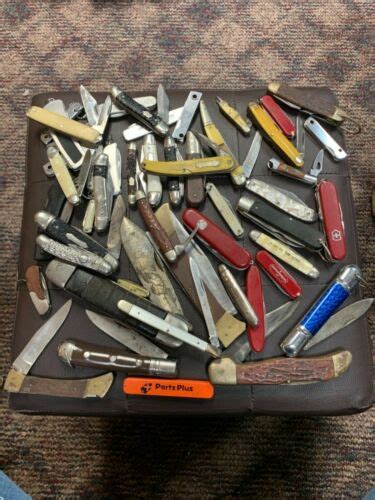 Vintage Antique Estate Junk Drawer Lot Collectibles Pocket Knives Nr Antique Price Guide