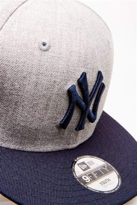 New York Yankees New Era 9fifty Snapback Youth Greynavy Stateside