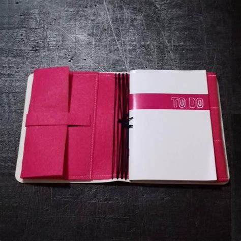 Chunky Midori Travelers Notebook Embossed Journal With 8 Etsy