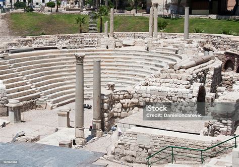 Roman Amphitheatre Stock Photo Download Image Now Alexandria