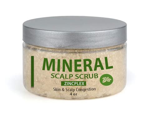 Zincplex Mineral Scalp Scrub For Clogged Pores And