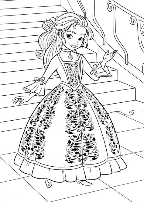 49 Elena Of Avalor Coloring Pages Carla