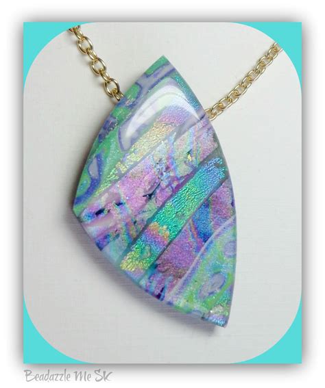 Beadazzle Me Polymer Jewelry Polymer Clay Faux Dichroic
