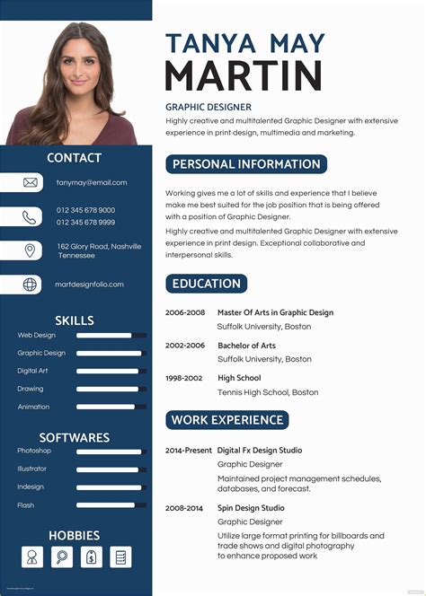 Free Cv Template Word Of Free Professional Resume And Cv Template In