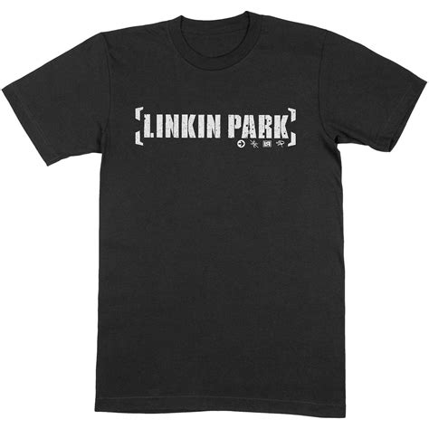 Linkin Park Unisex T Shirt Bracket Logo Wholesale Only And Official