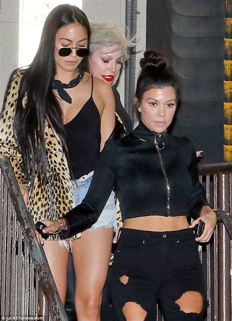 Khloe Kardashian Dons Lacy Bodysuit And Jeans As She Beefs Up Security