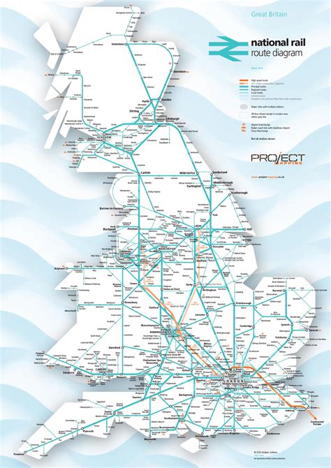 Submission Great Britain National Rail Route Diagram By Andrew