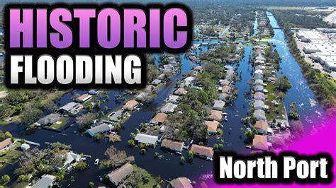 North Port Florida Hurricane Ian Destruction 5 Days After Hurricane