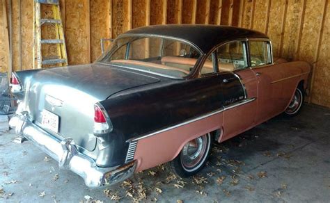 Fine Four Door 1955 Chevrolet Bel Air Barn Finds