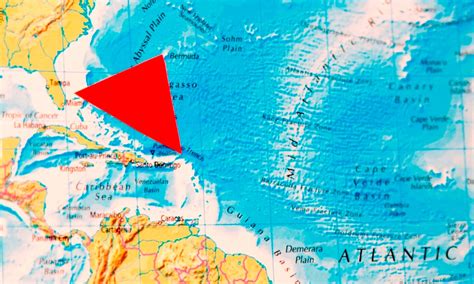 Bermuda Triangle Atlantic Ocean