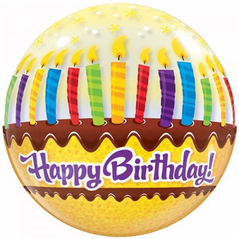 Qualatex 22 Inch Birthday Candles And Frosting From Category Single