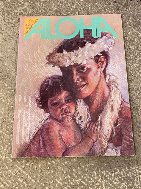 aloha magazine 1987 cada número se vende por separado etsy
