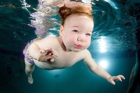 Underwater Babies Raising Awareness Of Drowning Children Women Daily