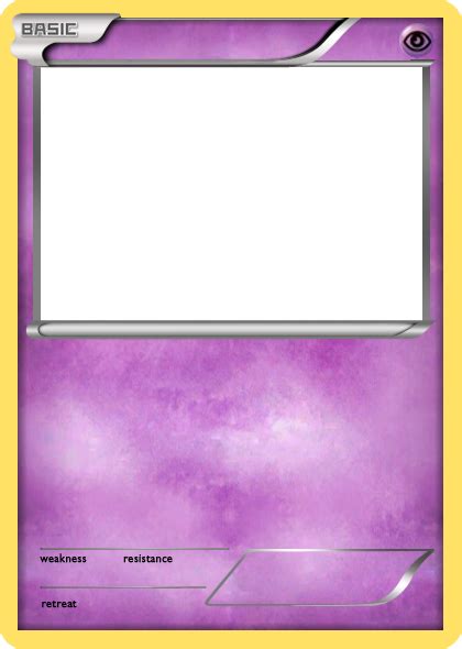 Custom Pokemon Card Templates
