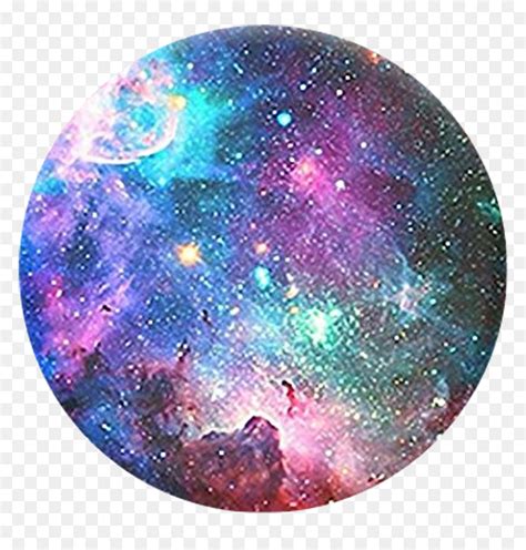 Galaxy Circle Moon Space Rainbow Aesthetic Tumblr Stars Galaxy Design