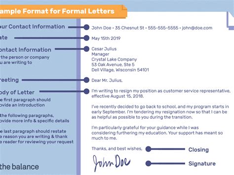 A formal letter is written for official purposes. Formal Letter Writing Templates Collection | Letter ...