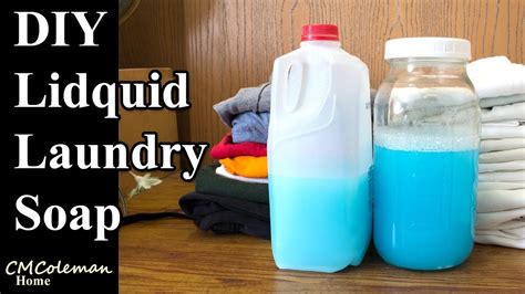 Easy To Make Liquid Laundry Soap Youtube