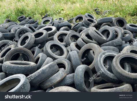 Old Tyres Stock Photo 32974264 Shutterstock