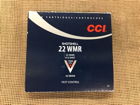 Cci 22wmr 22 Magnum Shotshells 12 Shot Snake And Pest Saddle