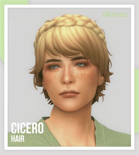 Lysander Hair Okruee On Patreon In 2021 Sims Hair Sims 4 Sims 4 Vrogue