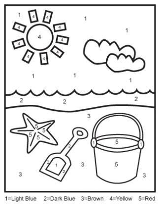 And because they are improving rapidly and are able to color within lines, i thought we can try a simple color by number activity next. Color by Numbers Printables for Kids | LoveToKnow ...
