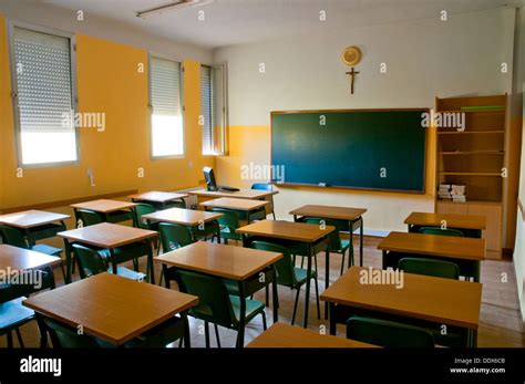Empty Classroom And Teacher Stock Photos And Empty Classroom And Teacher