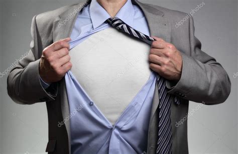 Superman Pose Businessman — Stock Photo © Brianajackson 44082311